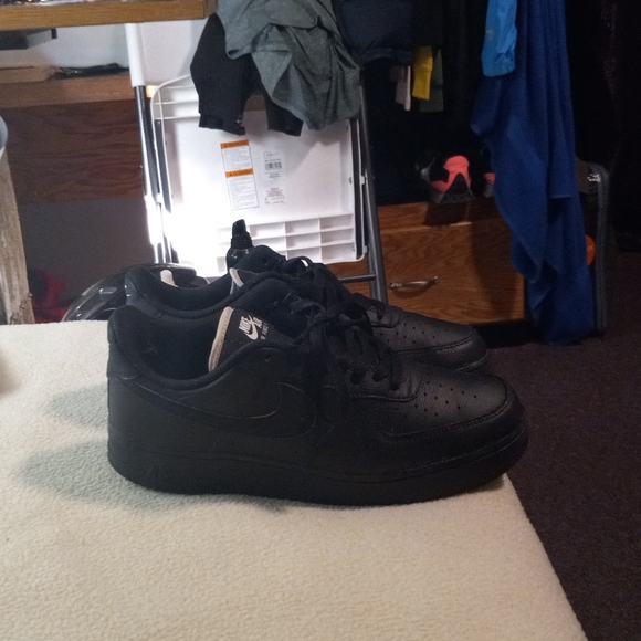 All black and black suade Afs 1z low top - Picture 3 of 3